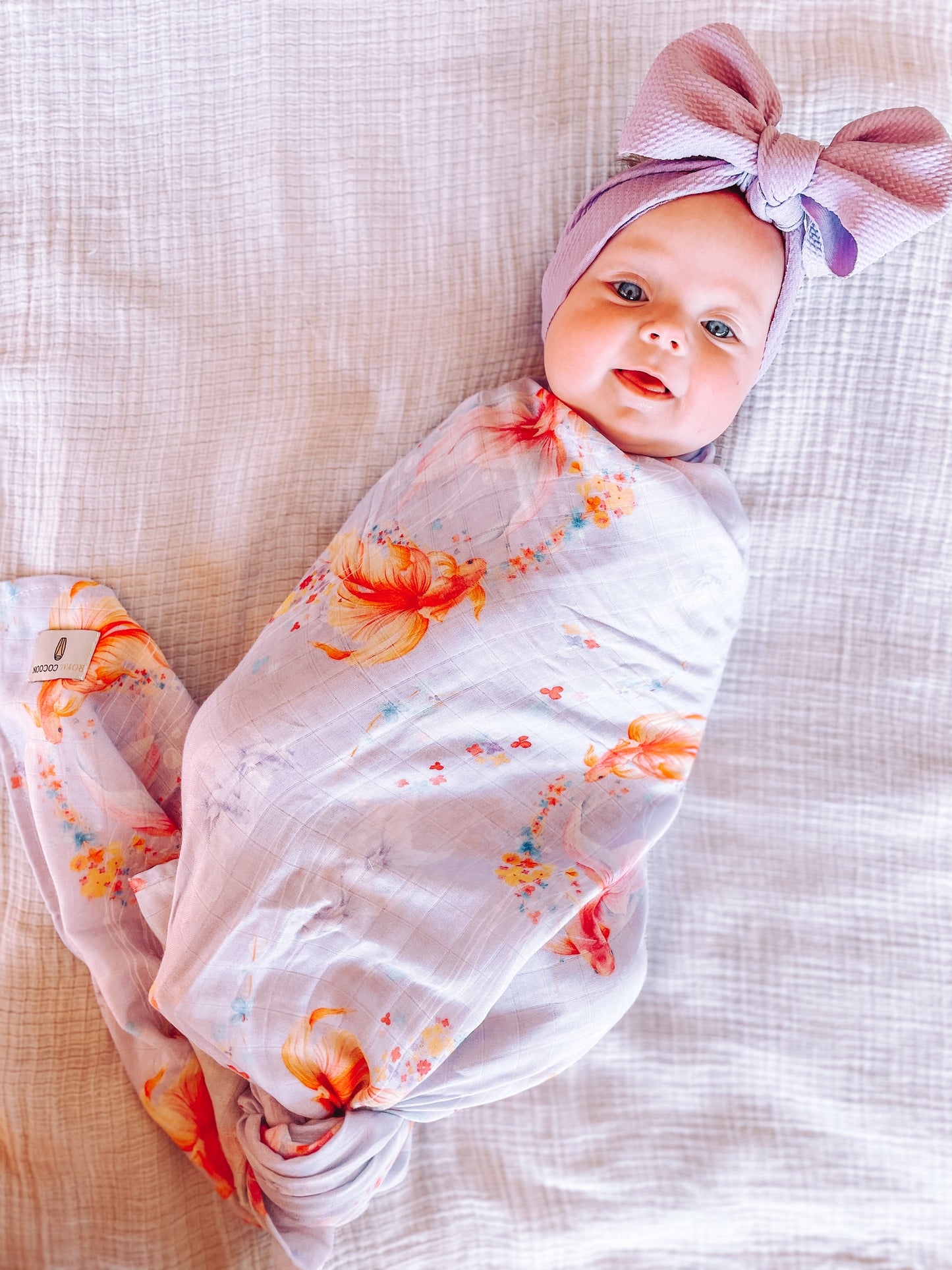 Bamboo Baby Swaddle 'Whimsical Dance'